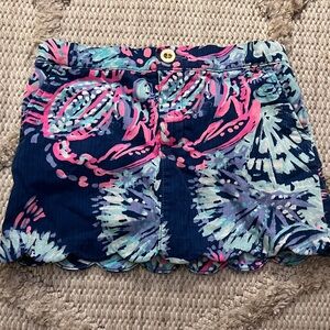 Lilly Pulitzer Kids Skort - Navy, Pink, Light Blue